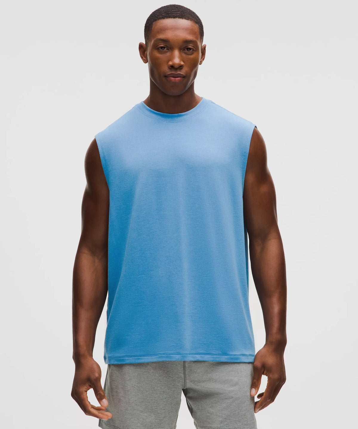 Camisa sin mangas de corte amplio