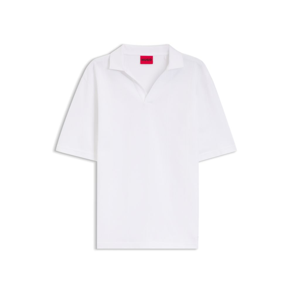 Polo de algodón de corte amplio