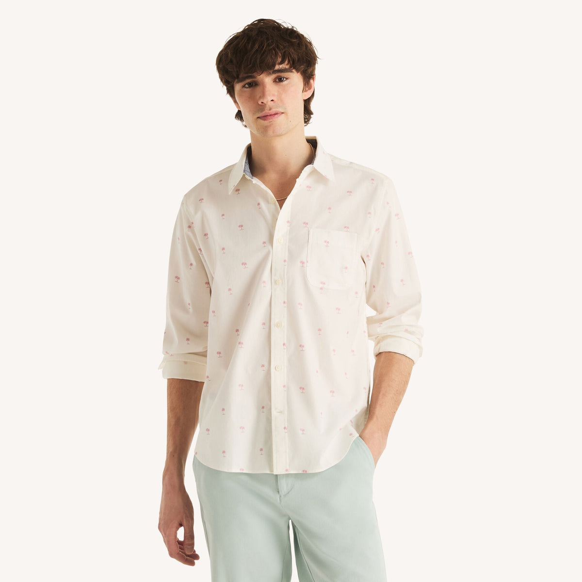 Camisa de hombre con estampado