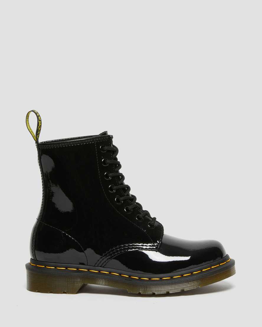 Botas de mujer de cuero con cordones