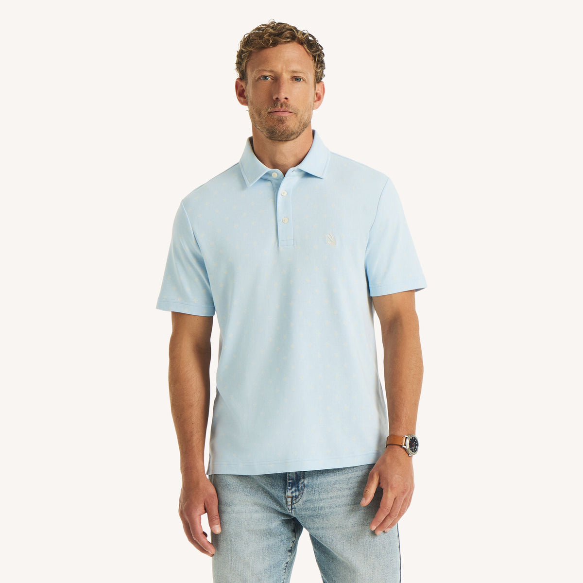 Polo de hombre con estampado