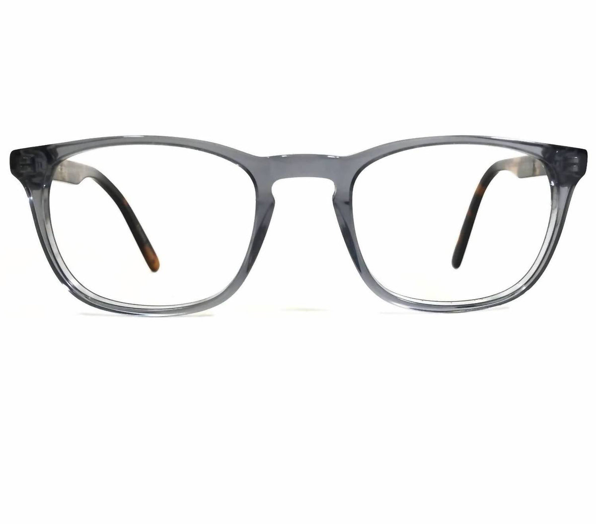 Montura para gafas de hombre de montura cuadrada color gris