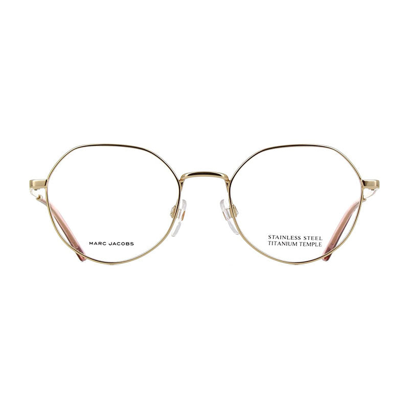 Gafas 51 mm color rosado y dorado