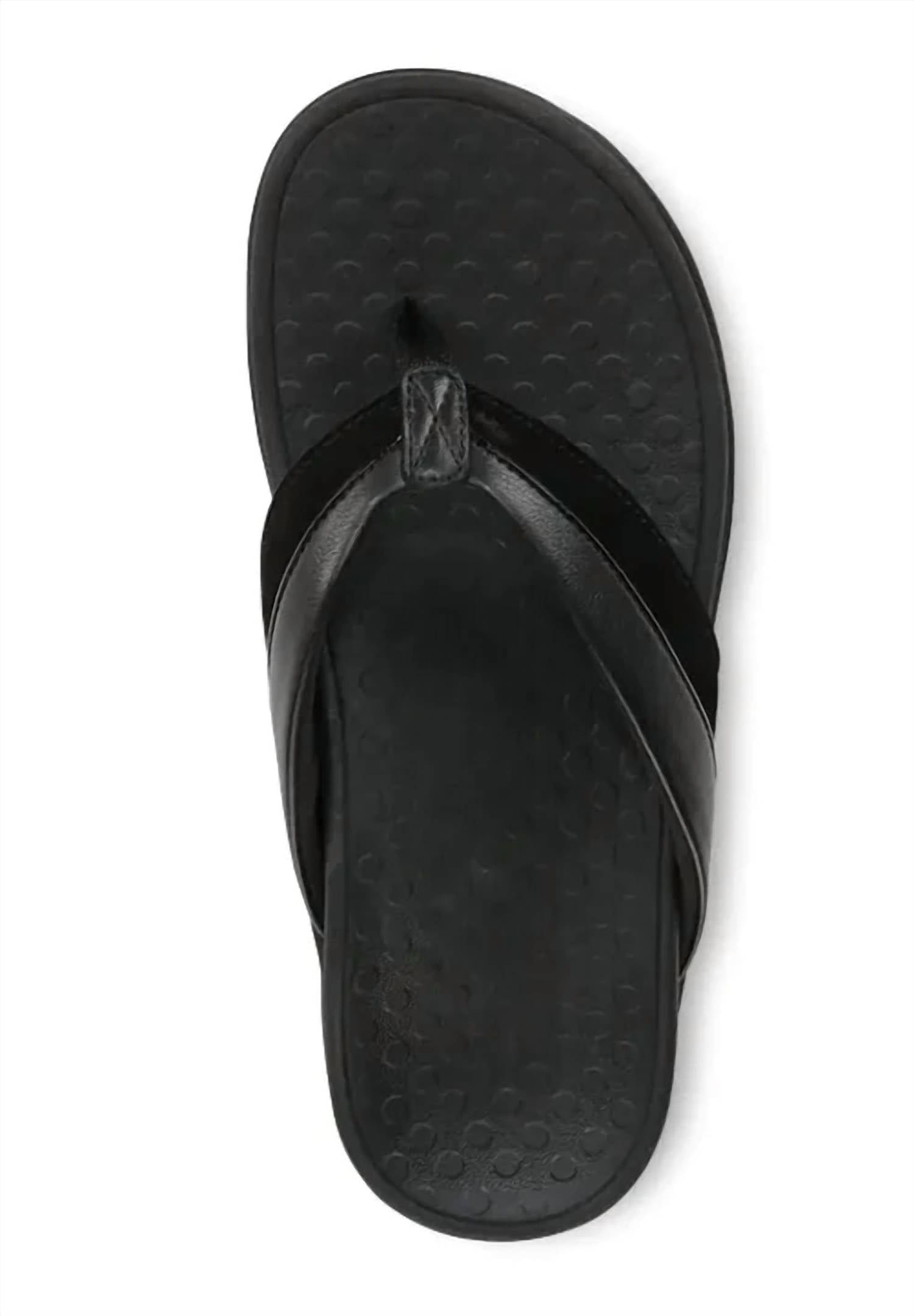 Chanclas de mujer de gamuza color negro