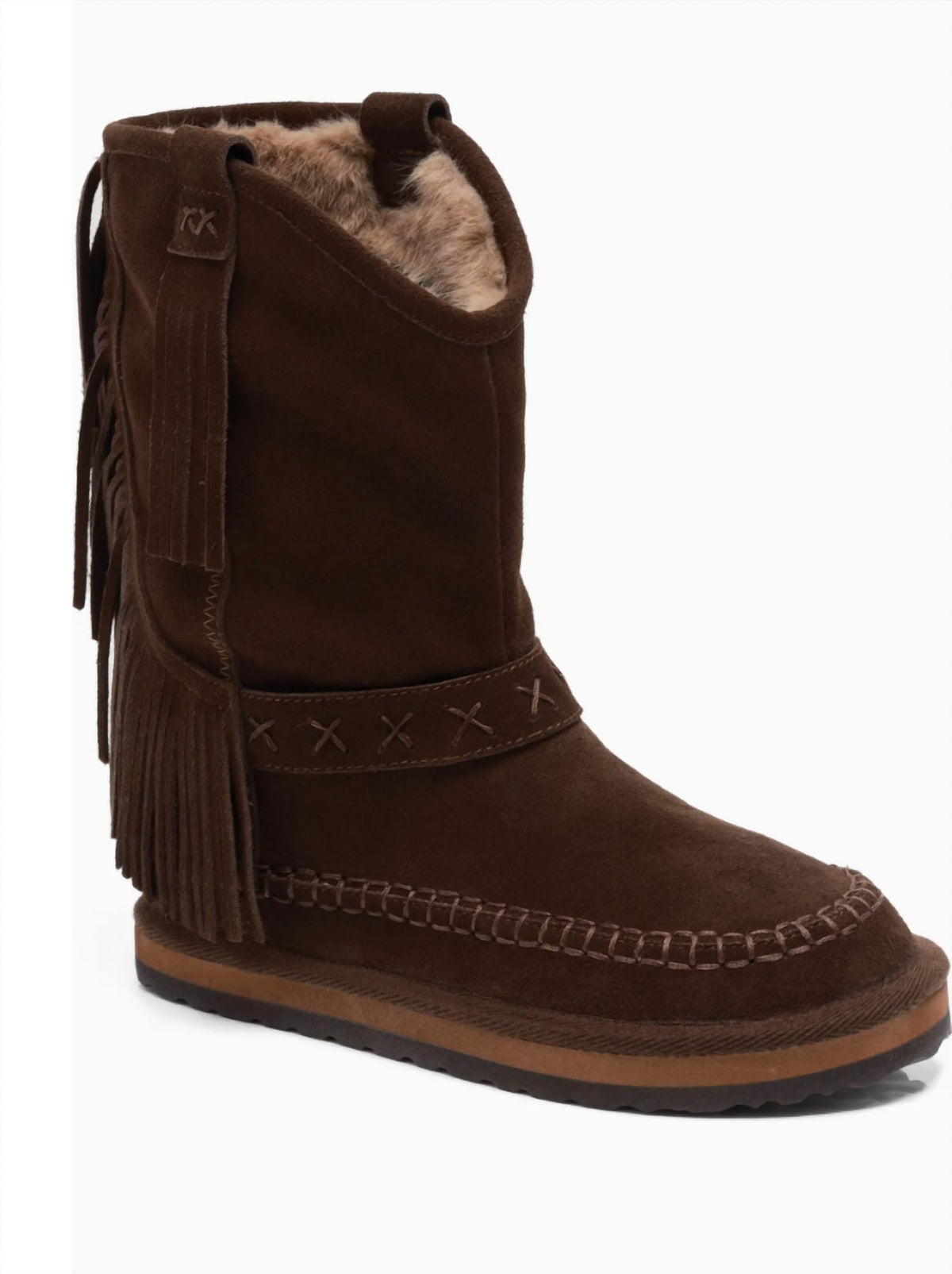 Botas de mujer de gamuza