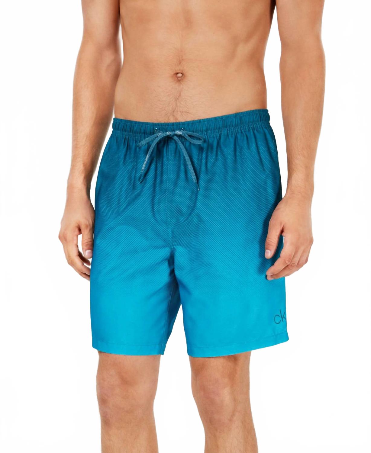 Pantaloneta de baño color azul