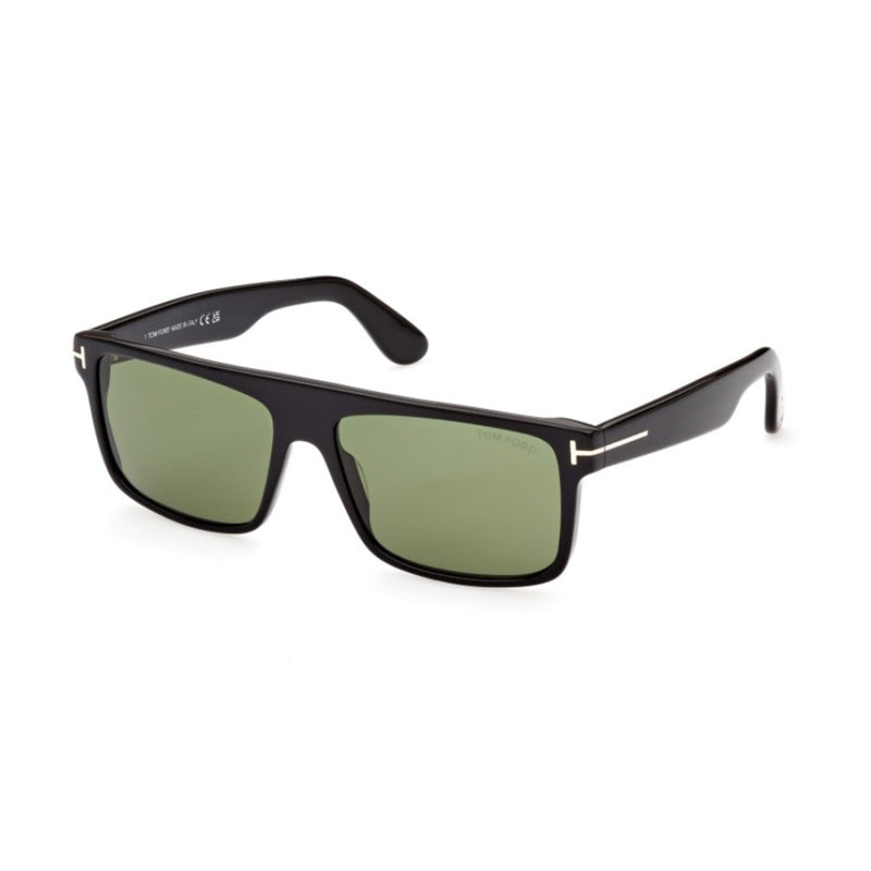 Gafas color negro y verde