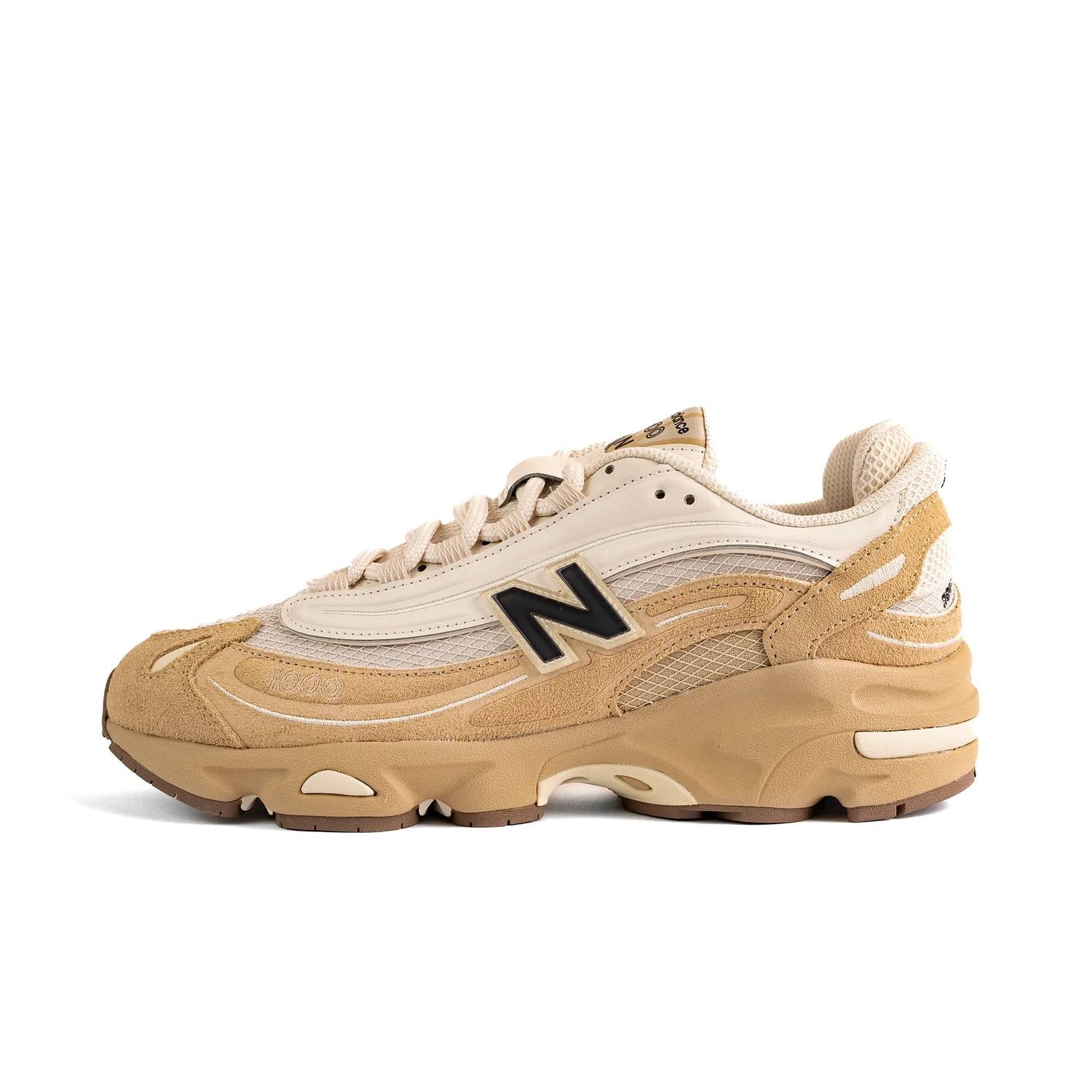 Tenis de hombre color negro y beige