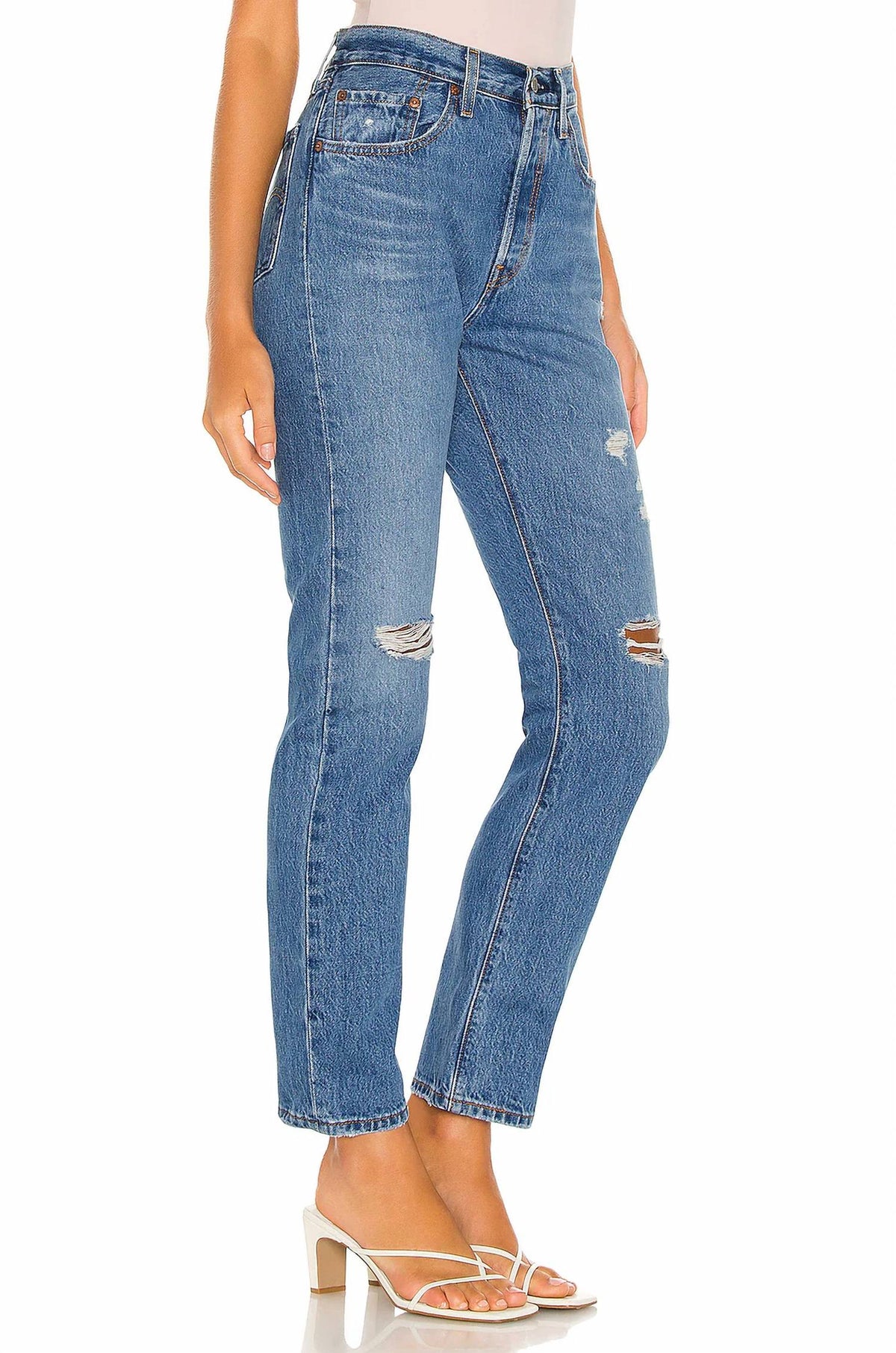 Jean de mujer color azul