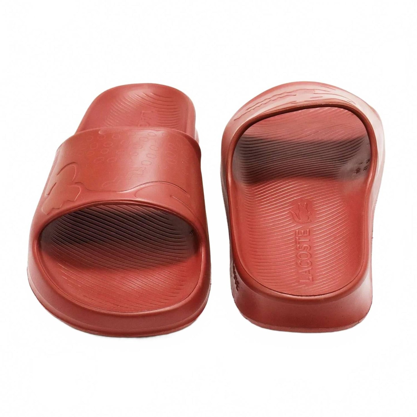 Sandalias de hombre color rojo