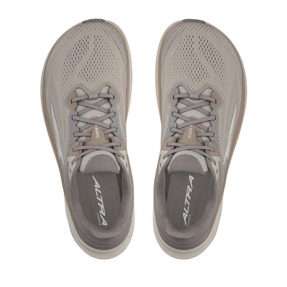 Tenis para correr de hombre color taupe