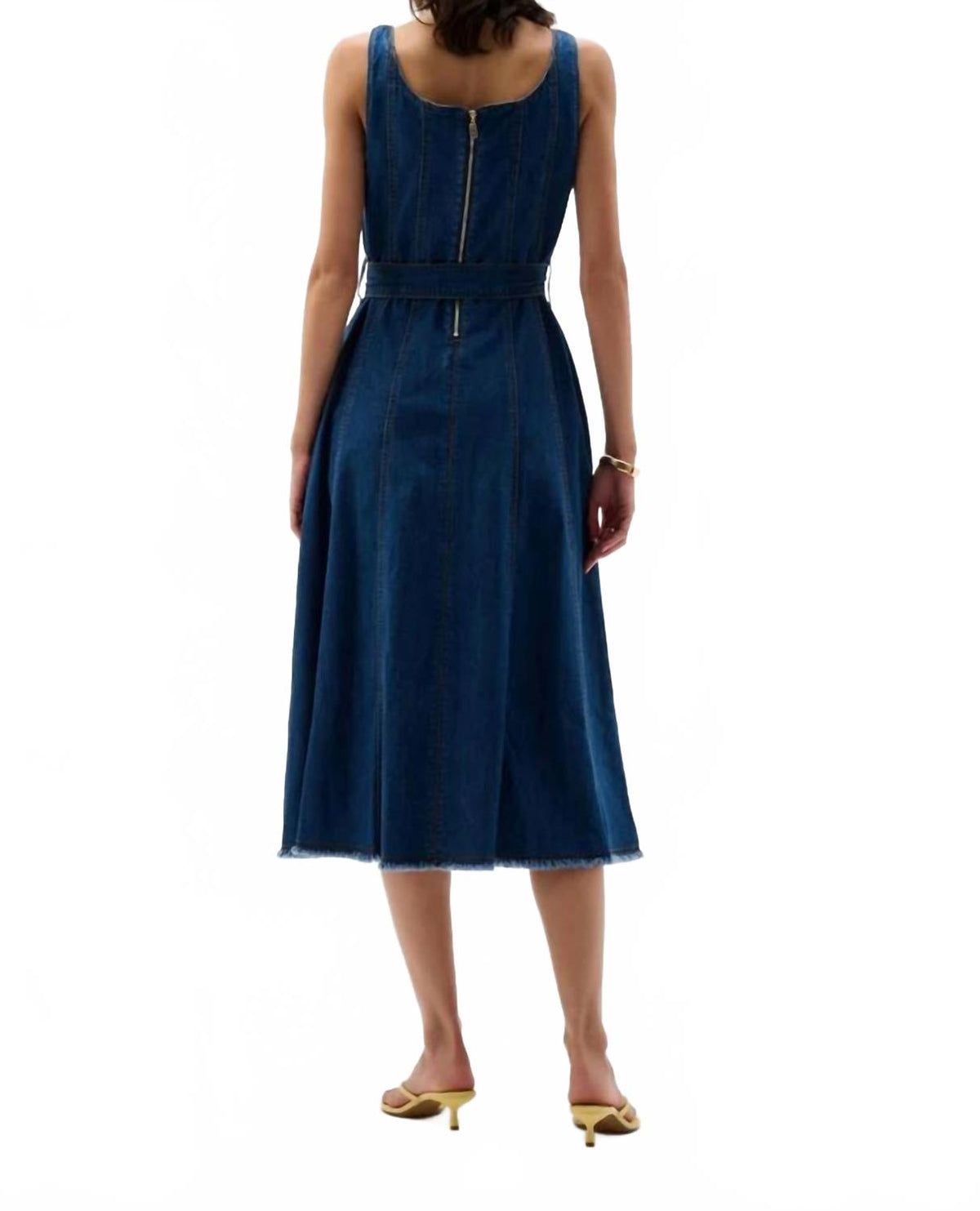 Vestido de mezclilla midi