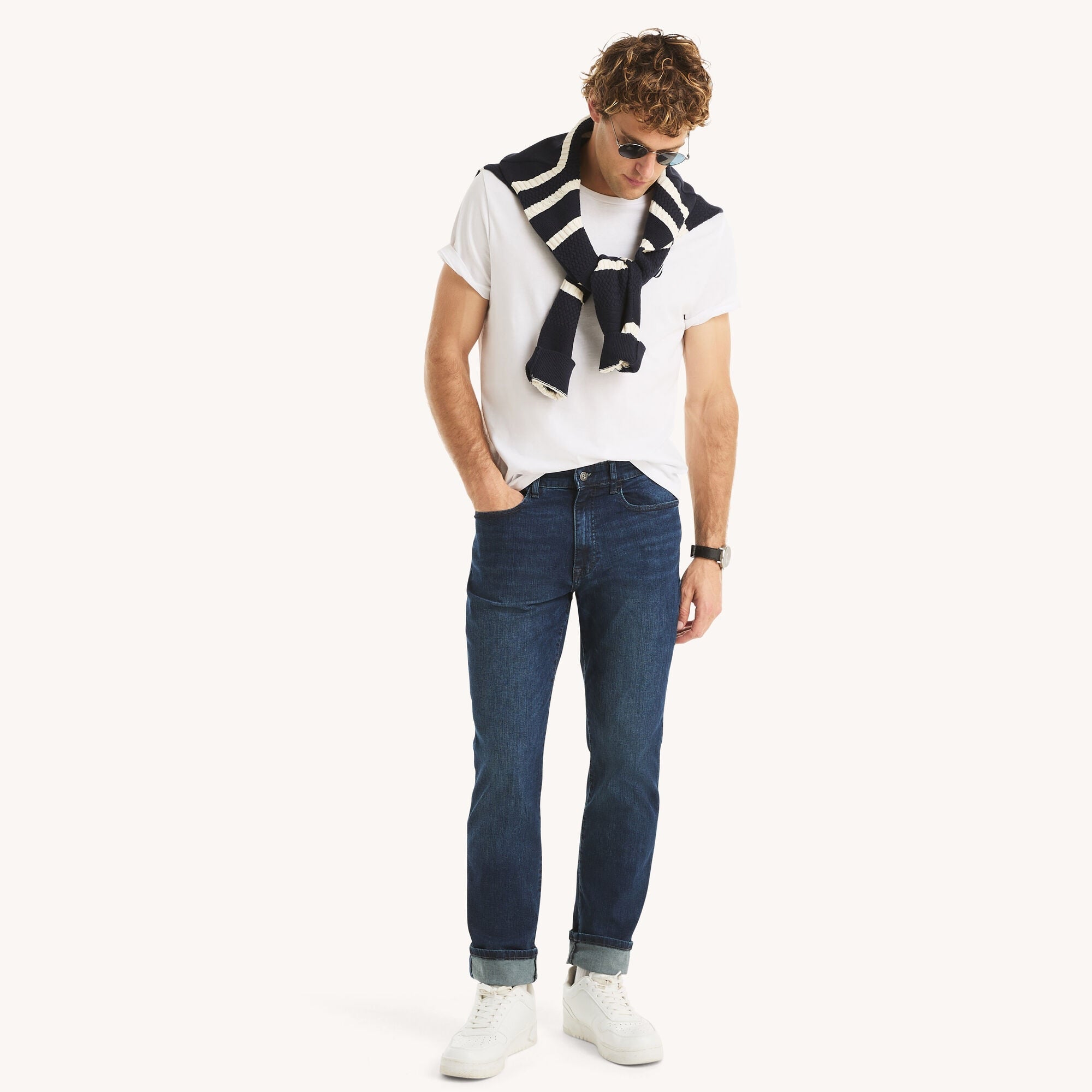 Pantalón de hombre de mezclilla