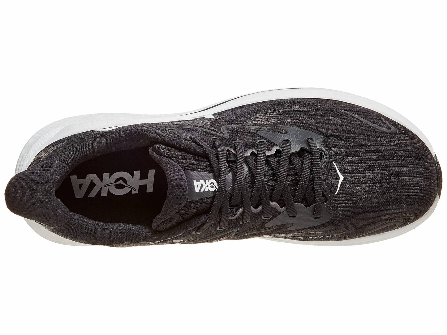 Tenis para correr de hombre color negro y blanco