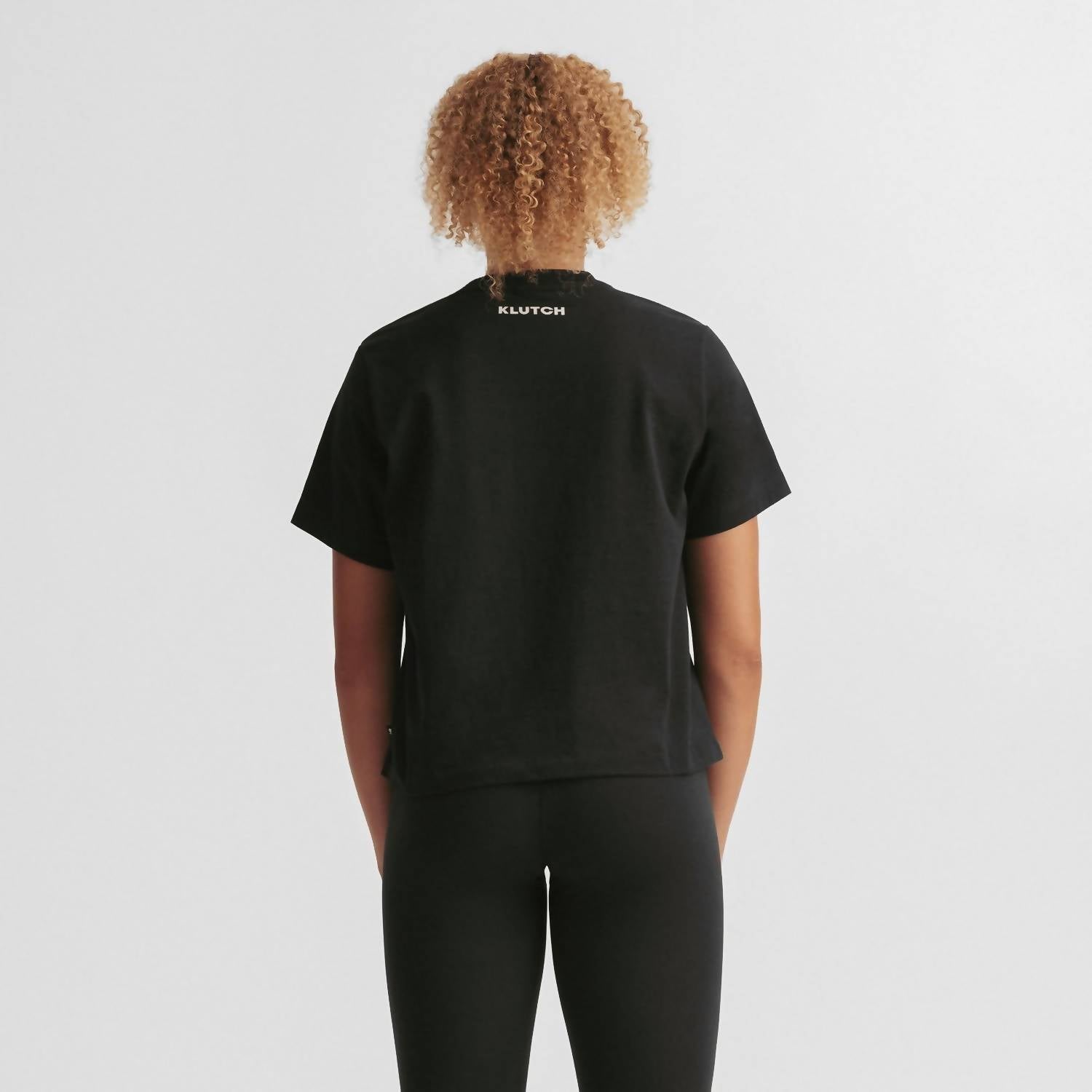 Camiseta de mujer color negro