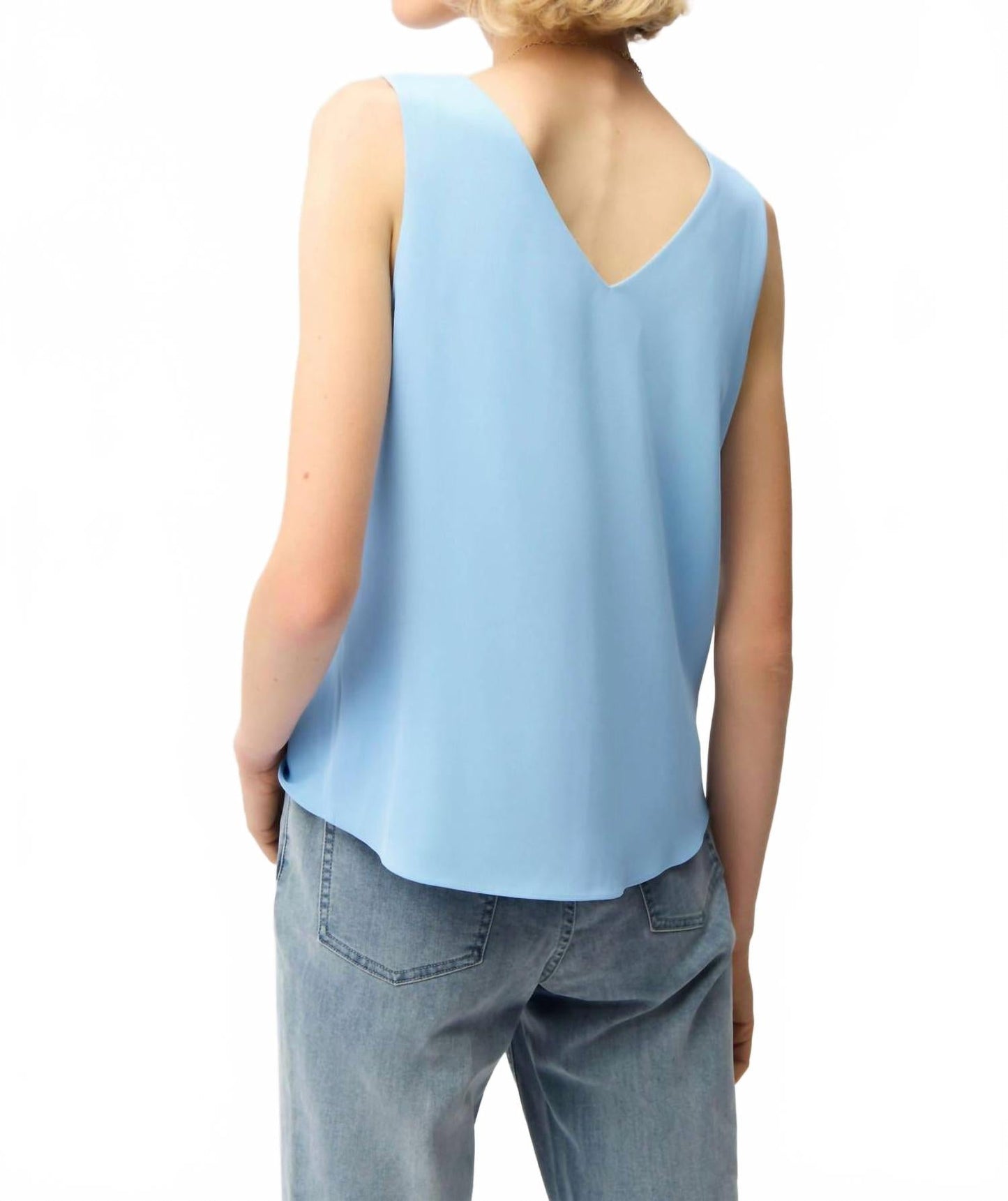 Top color azul
