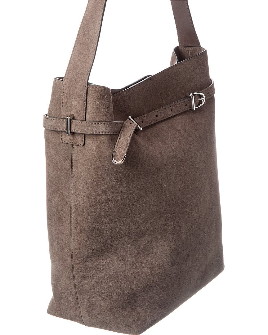 Bolso tote de gamuza
