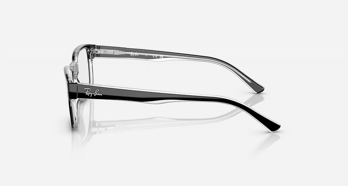 Montura para gafas de hombre color negro