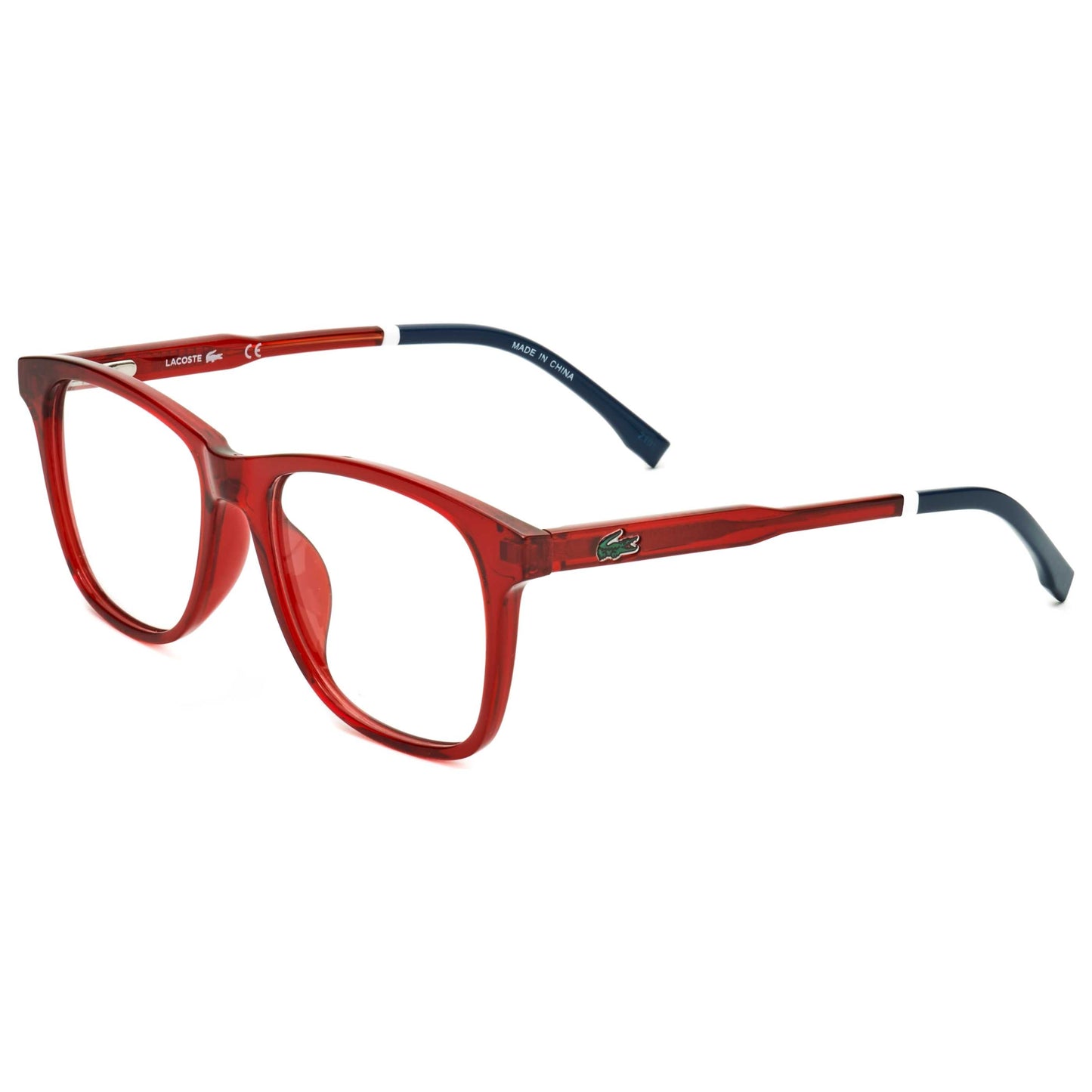 Montura para gafas unisex 49 mm color rojo
