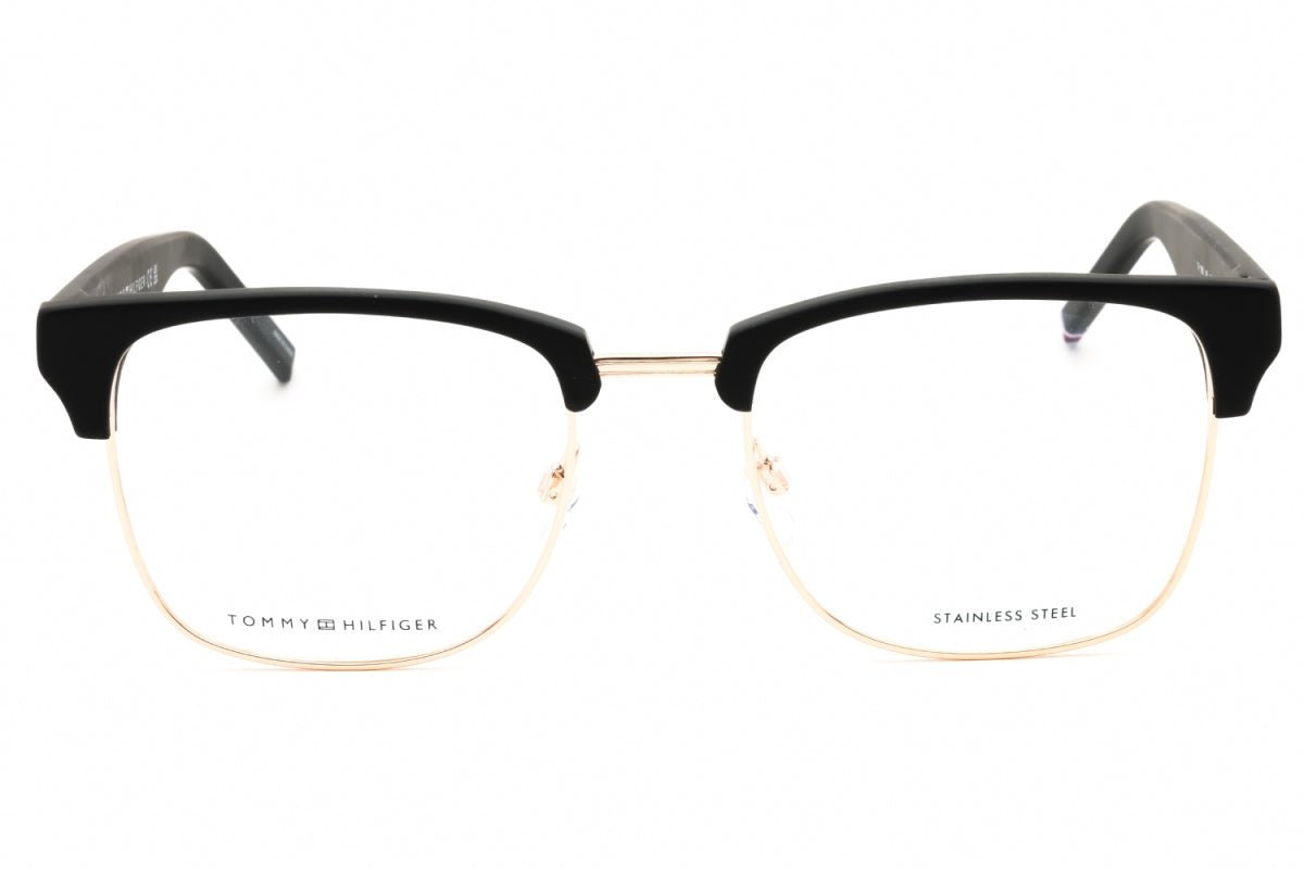 Gafas 54 mm color negro y dorado