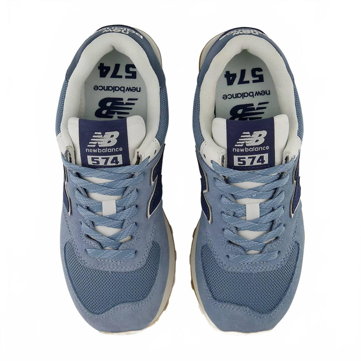 Tenis de mujer color azul marino y gris