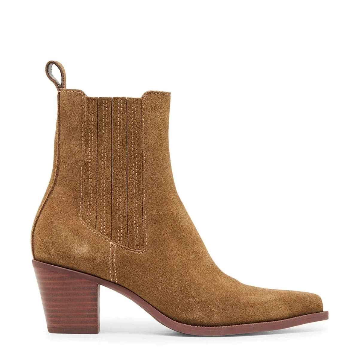 Botines de mujer de gamuza