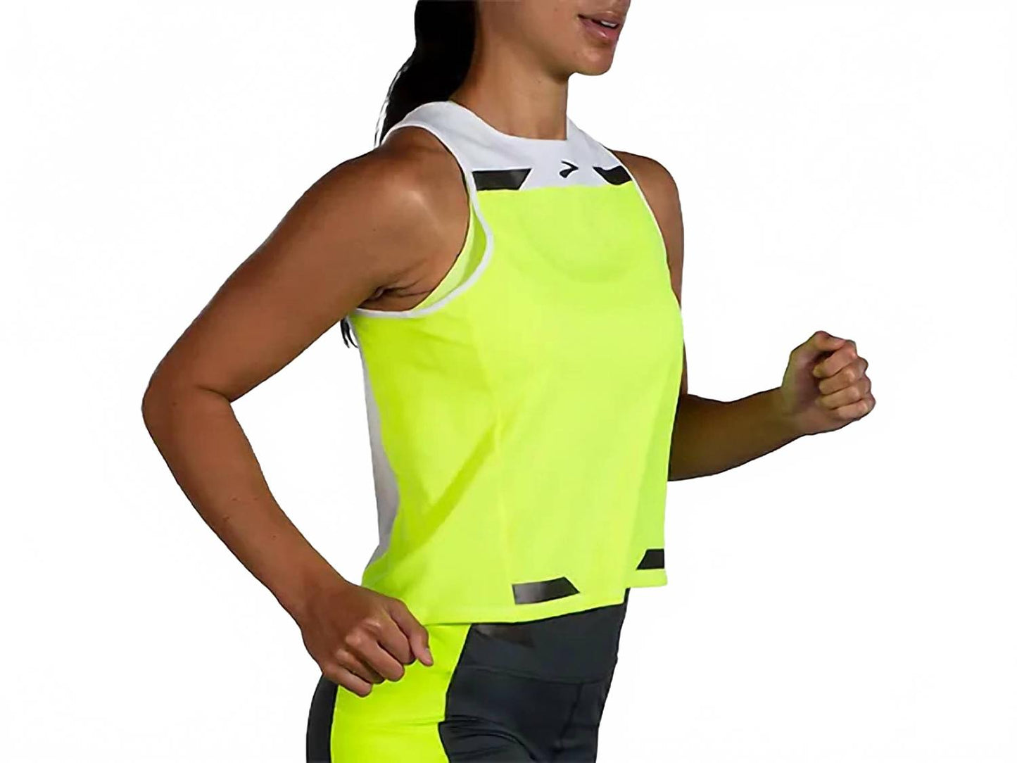 Camiseta sin mangas de mujer color blanco