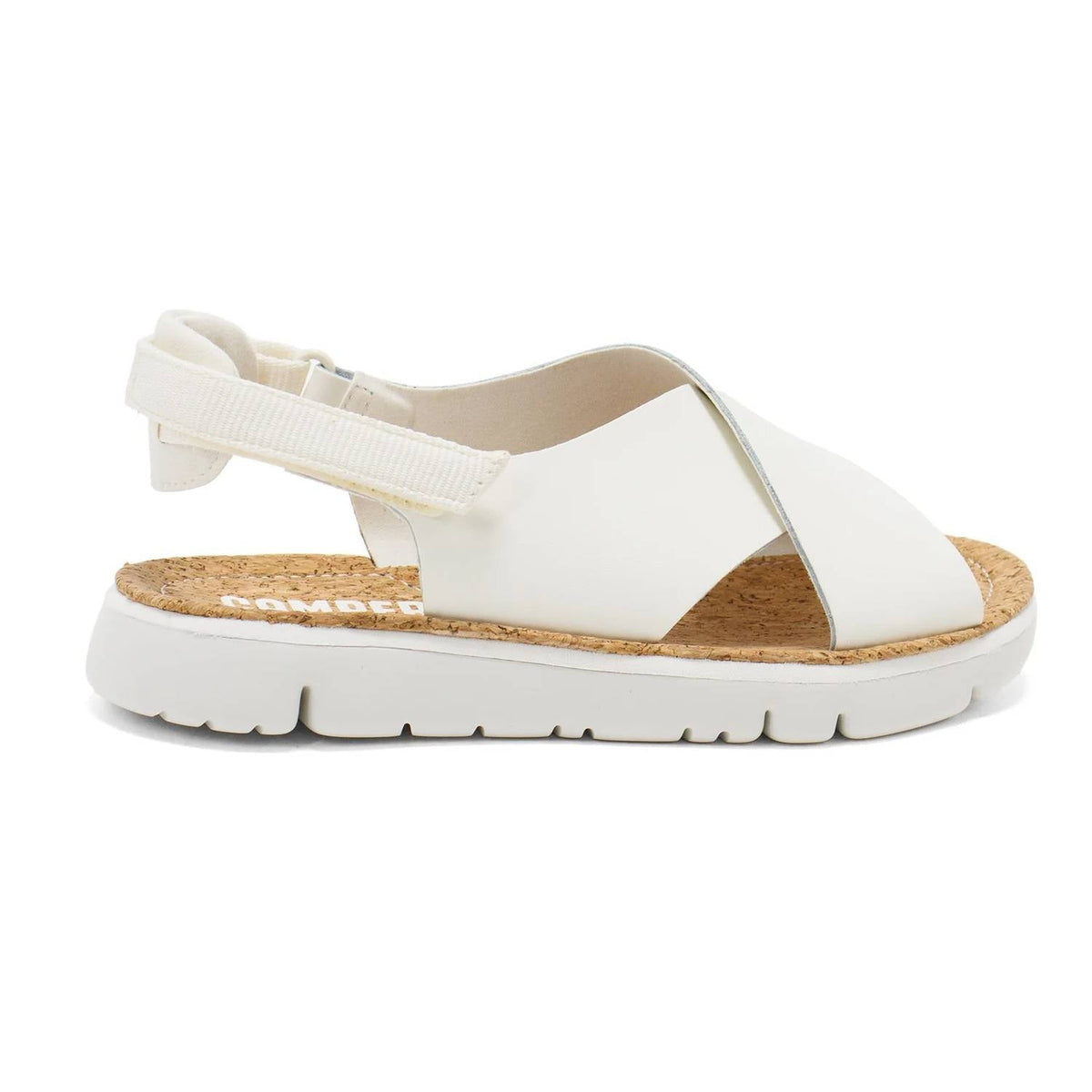 Sandalias de mujer color blanco