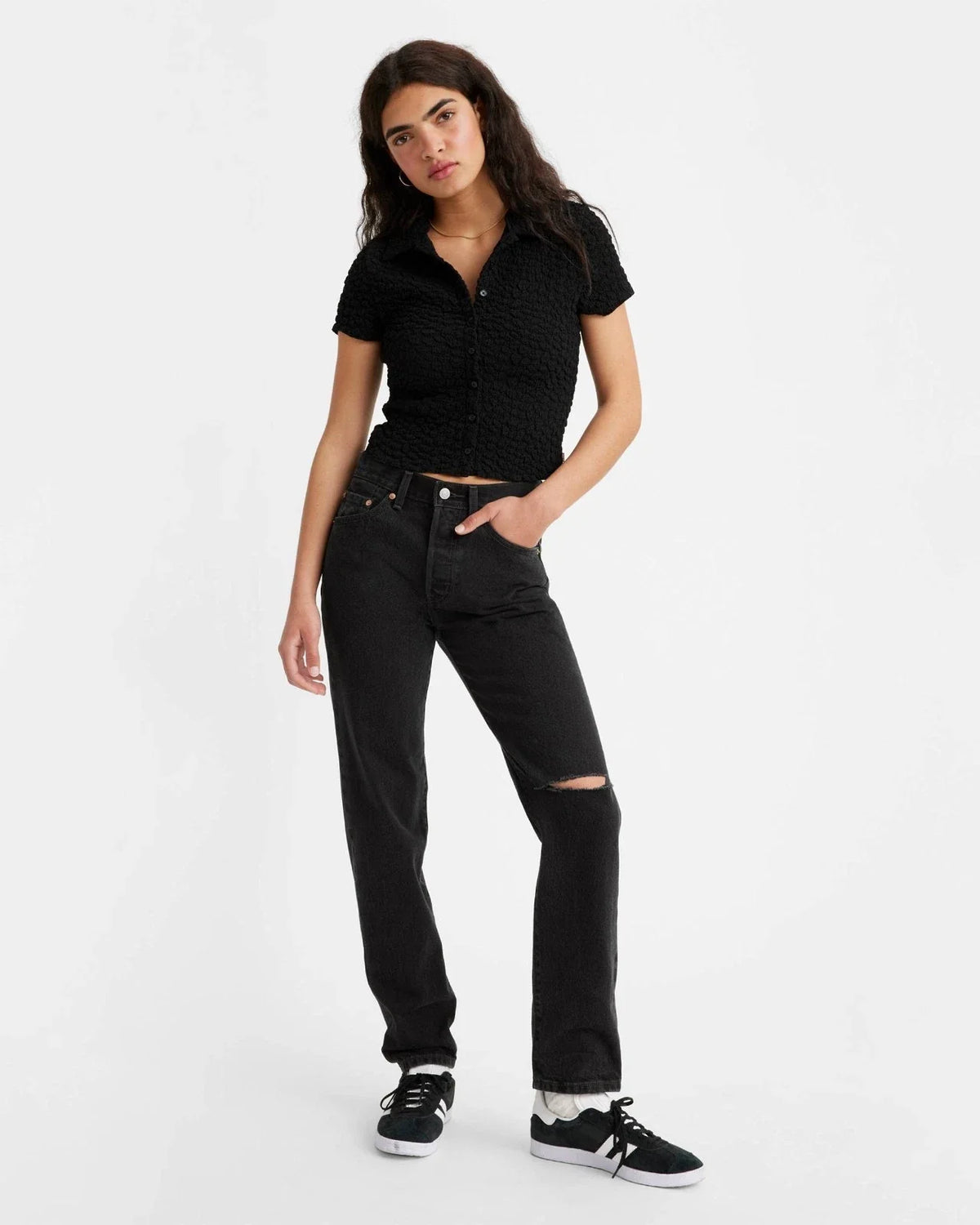 Jean de mujer color negro