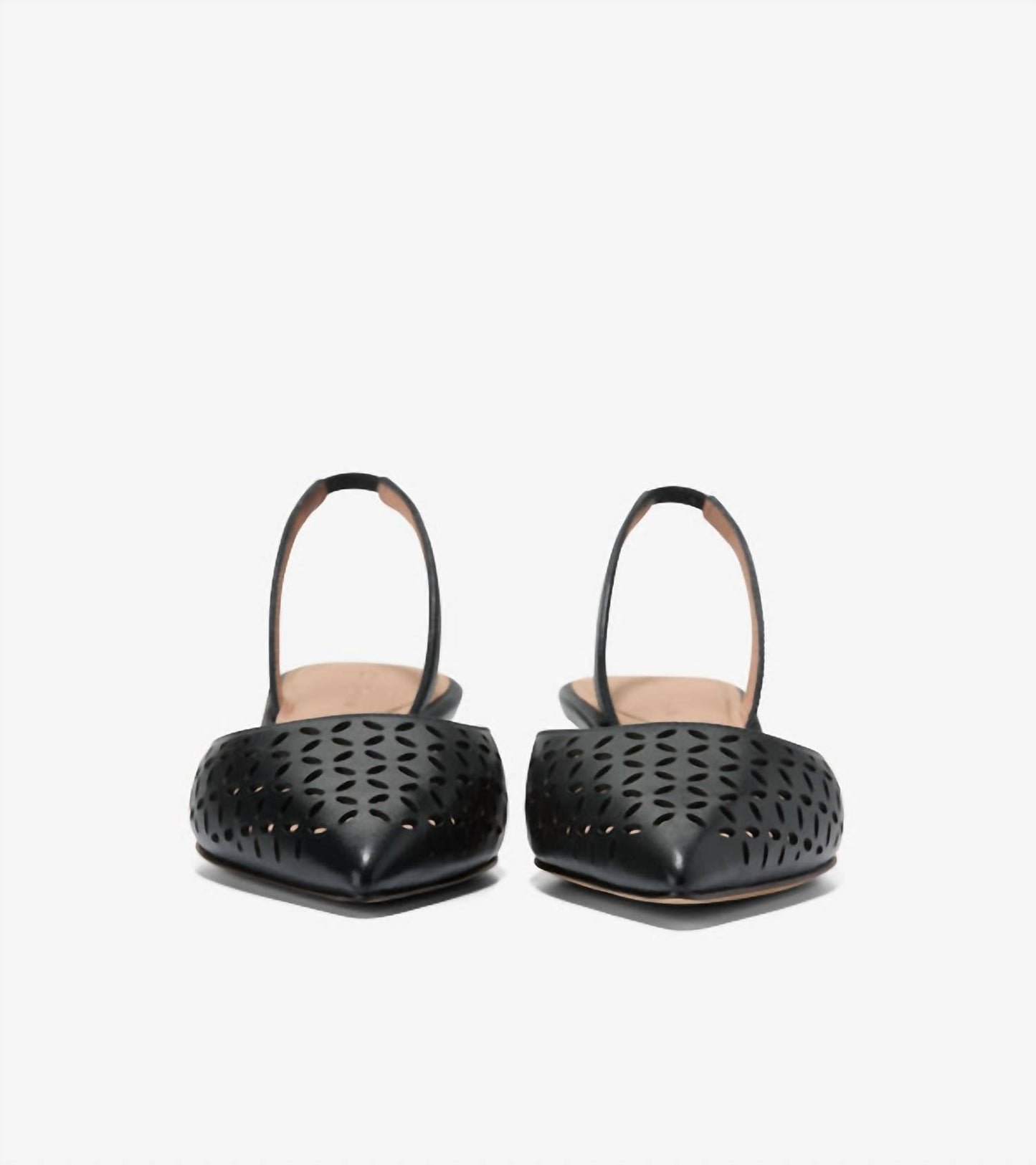 Tacones de mujer de cuero color negro