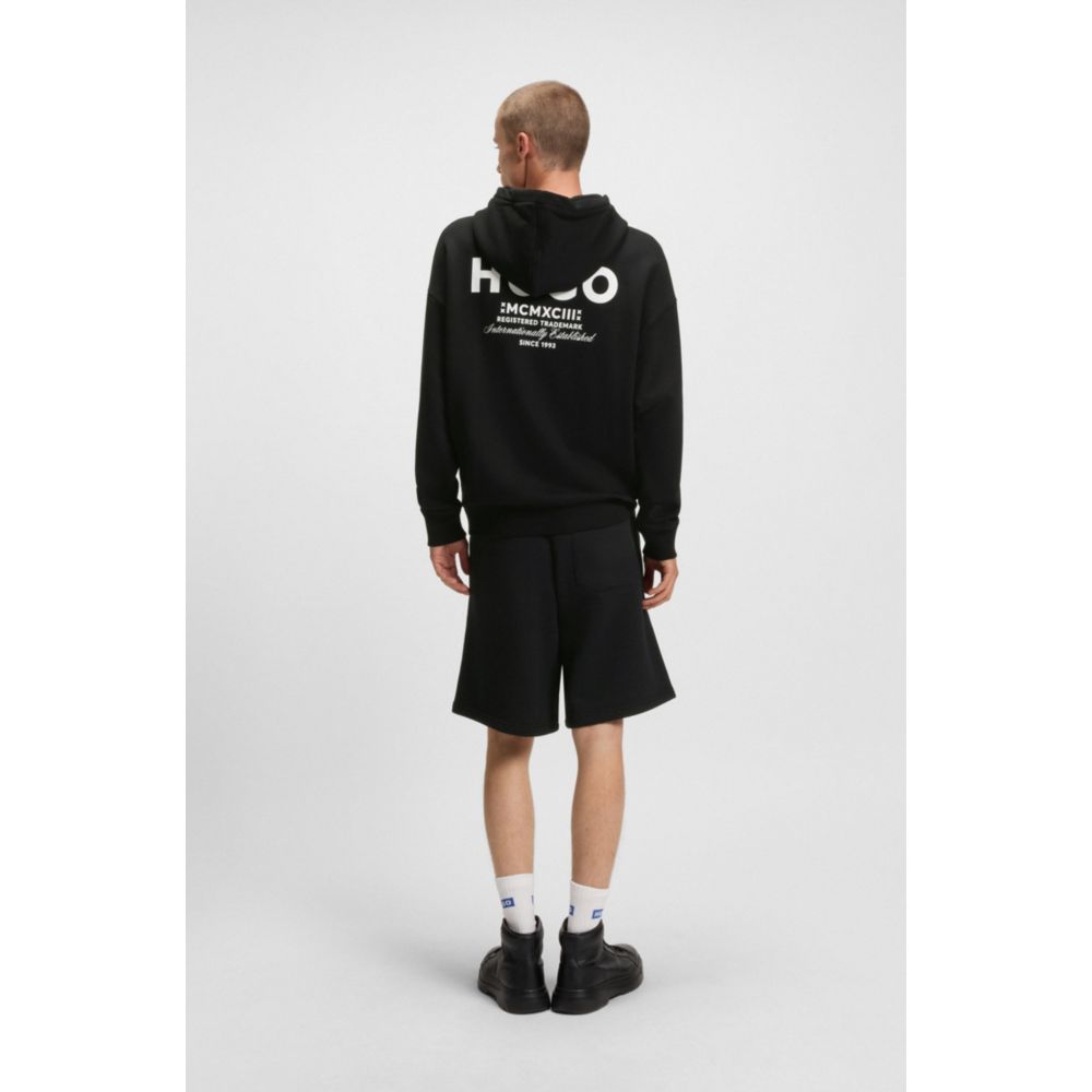 Short de algodón de corte amplio