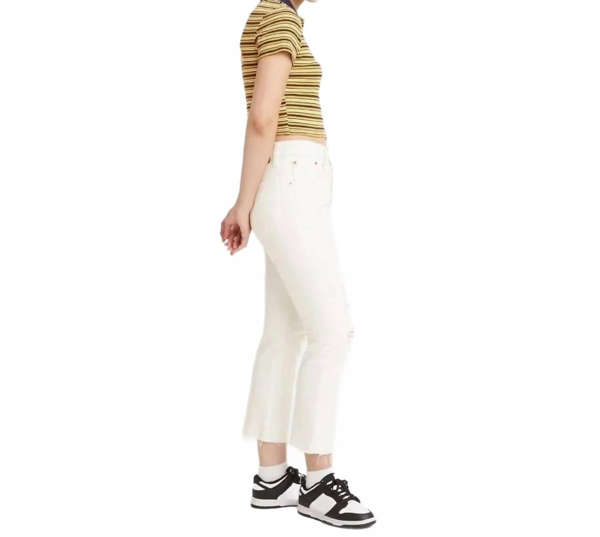 Jean de mujer color blanco