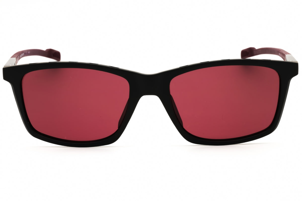 Gafas color negro y vinotinto