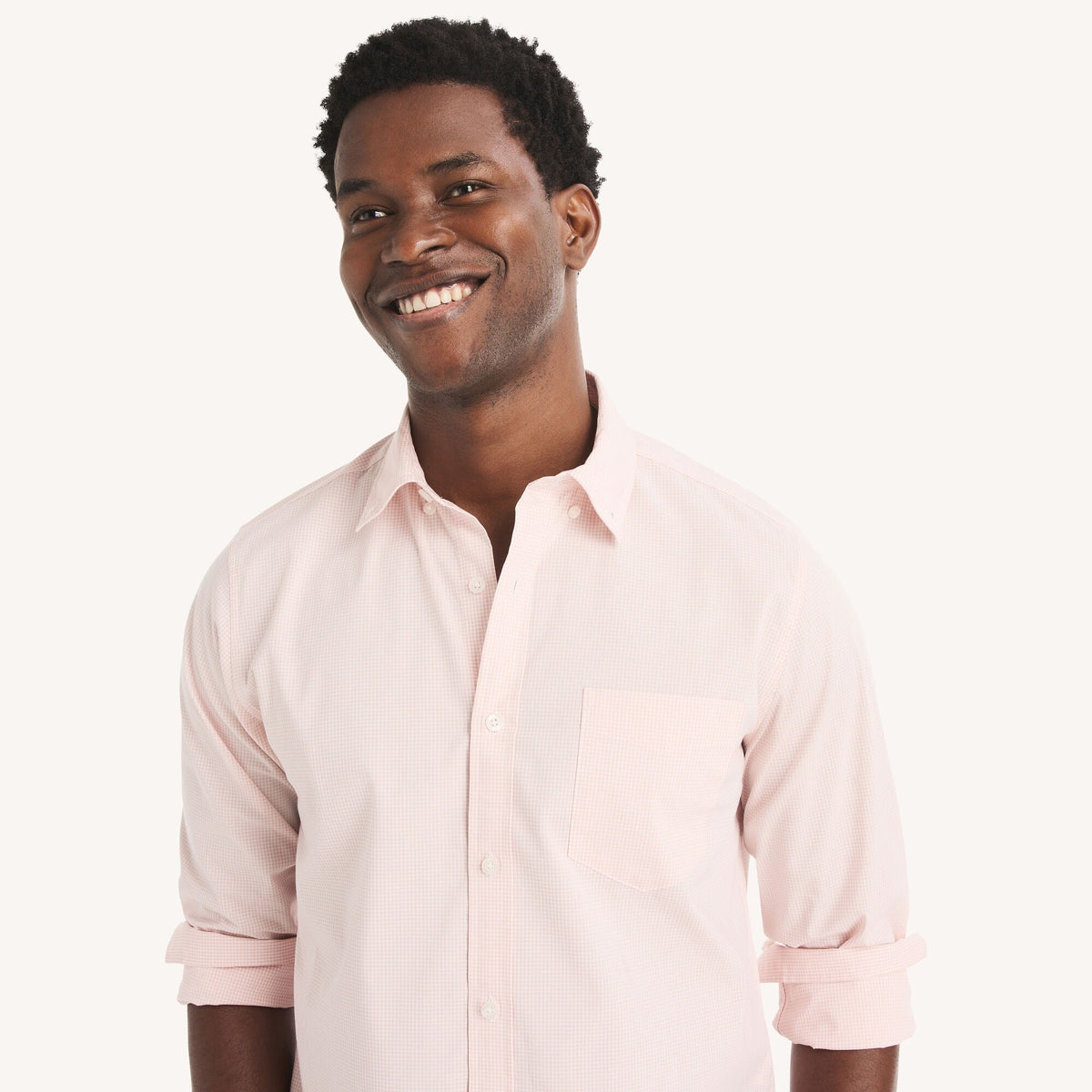 Camisa de hombre a cuadros