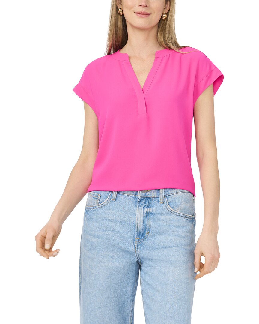 Top con cuello en V