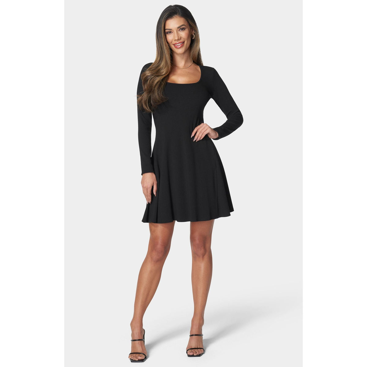 Vestido de mujer de manga larga