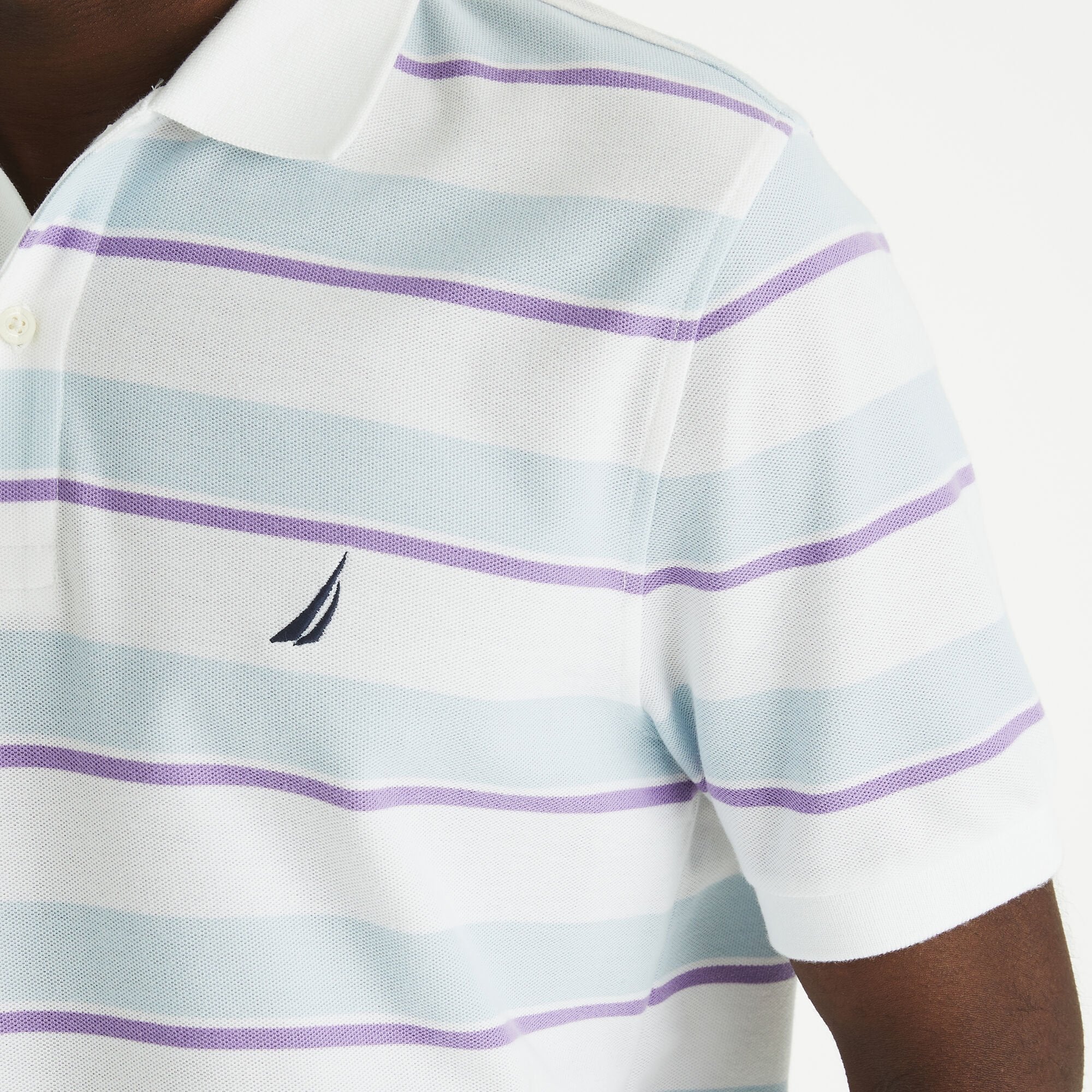 Polo de hombre a rayas