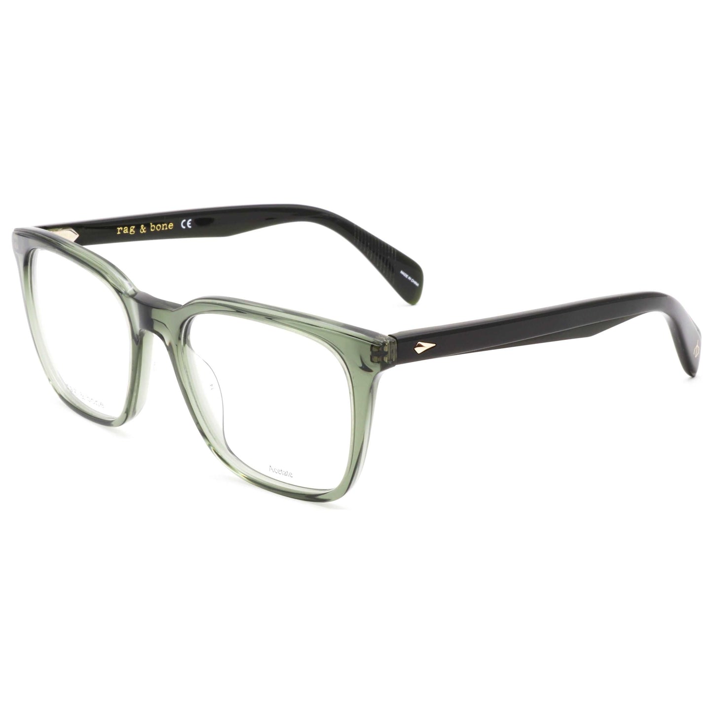 Montura para gafas de hombre 53 mm color verde