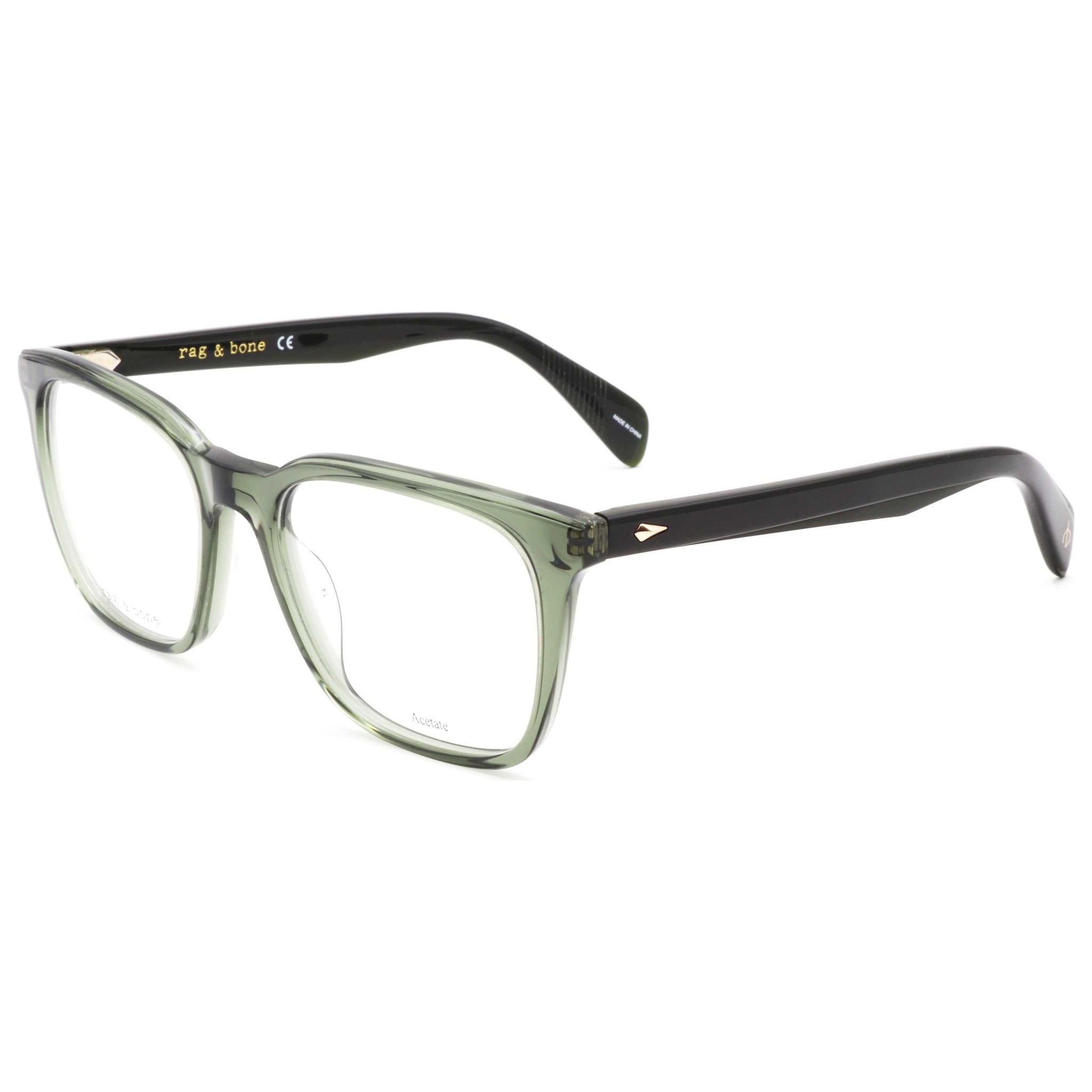 Montura para gafas de hombre 53 mm color verde