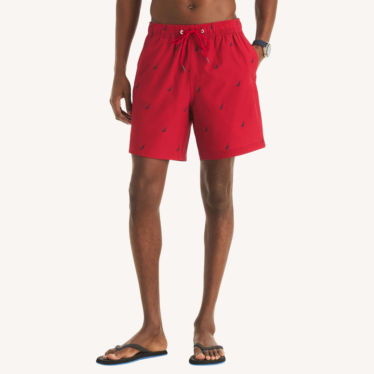 Vestido de baño de hombre con estampado