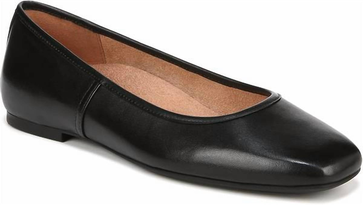 Zapatos planos de mujer color negro