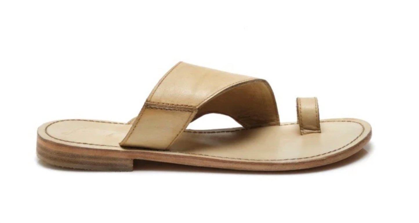 Sandalias de mujer de cuero