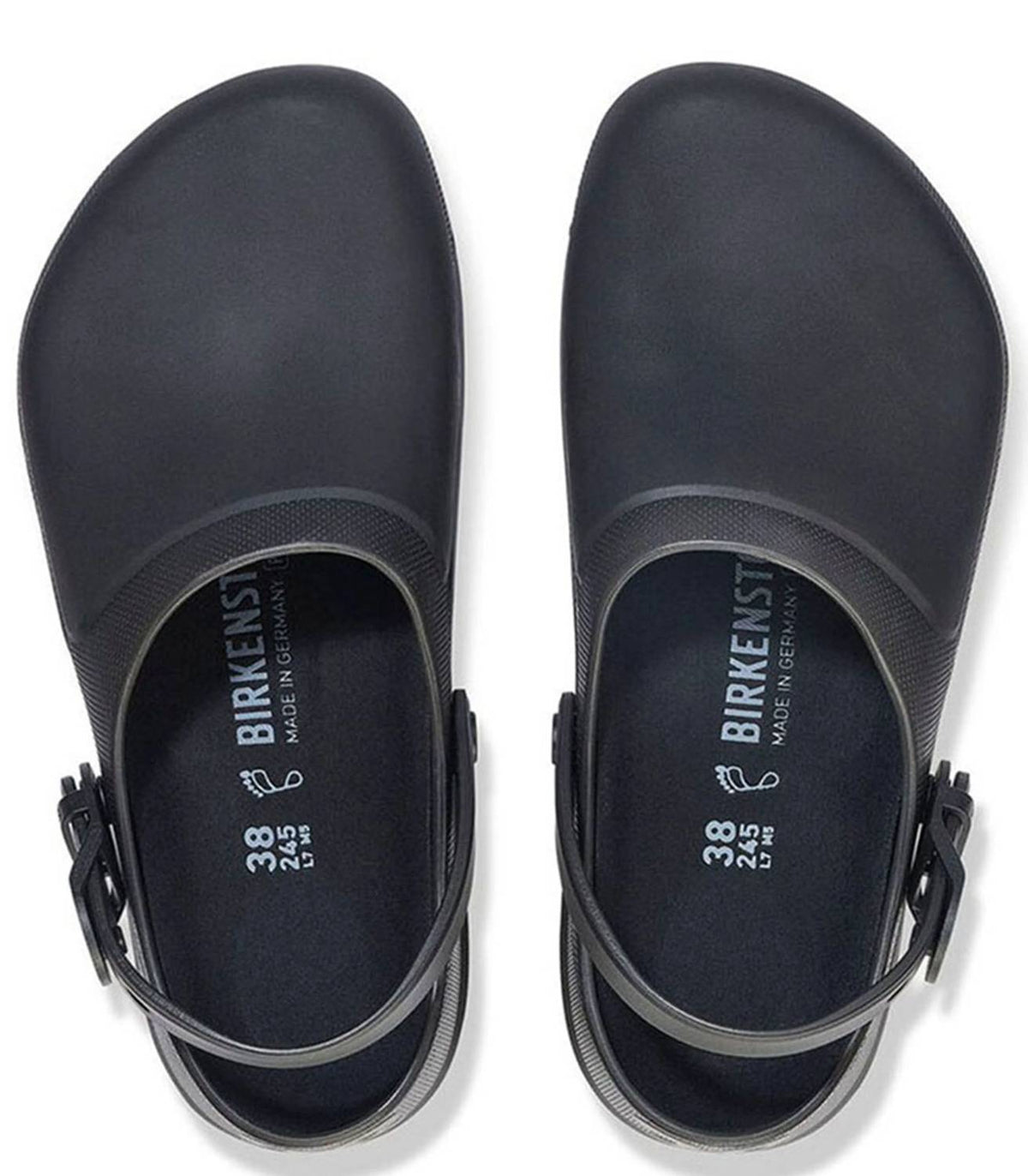 Zuecos de mujer color negro