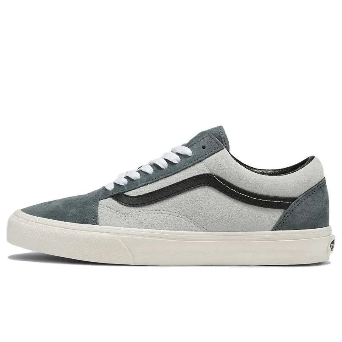 Tenis de hombre de gamuza con plataforma color gris