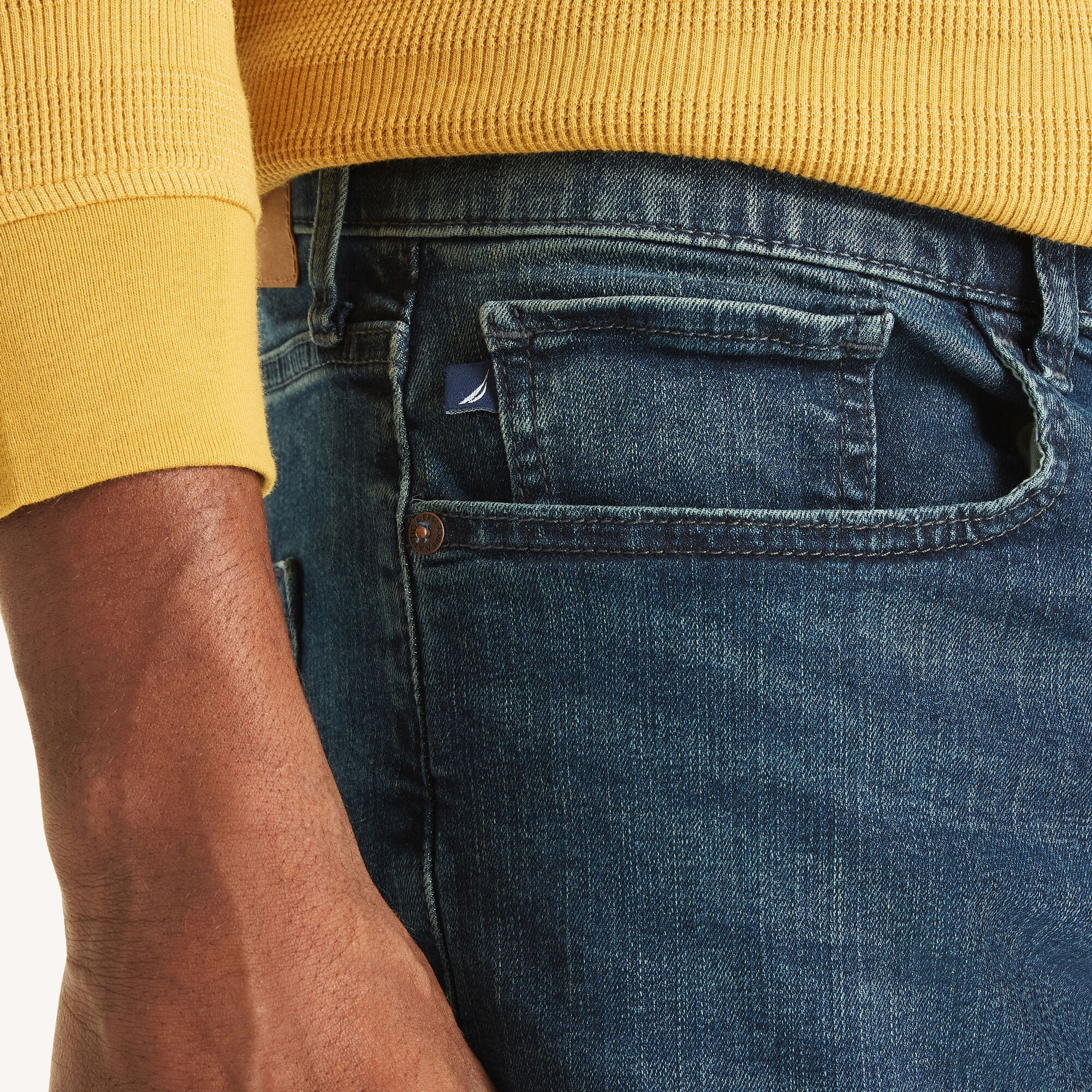 Pantalón de hombre de mezclilla