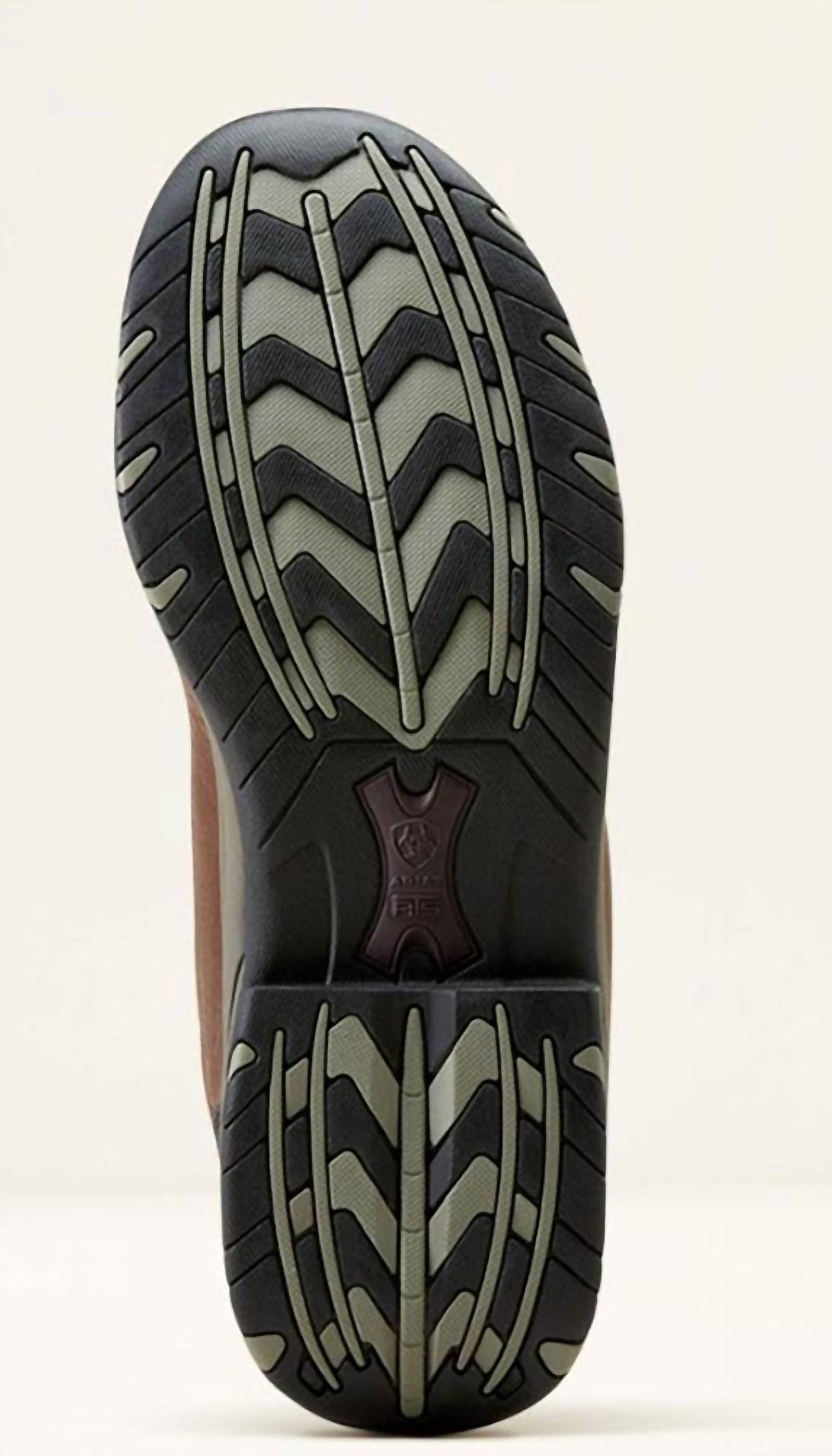 Botas de hombre color café y taupe