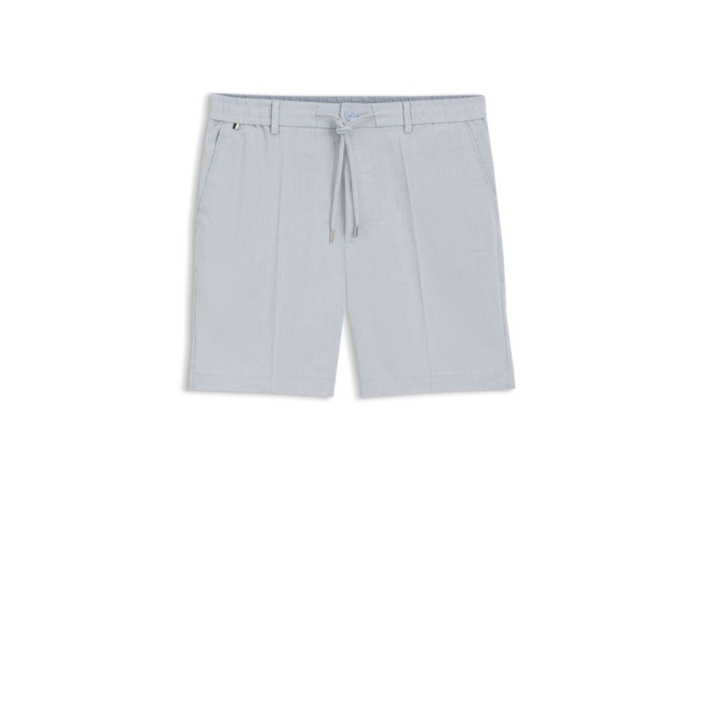 Short de mezcla de lino