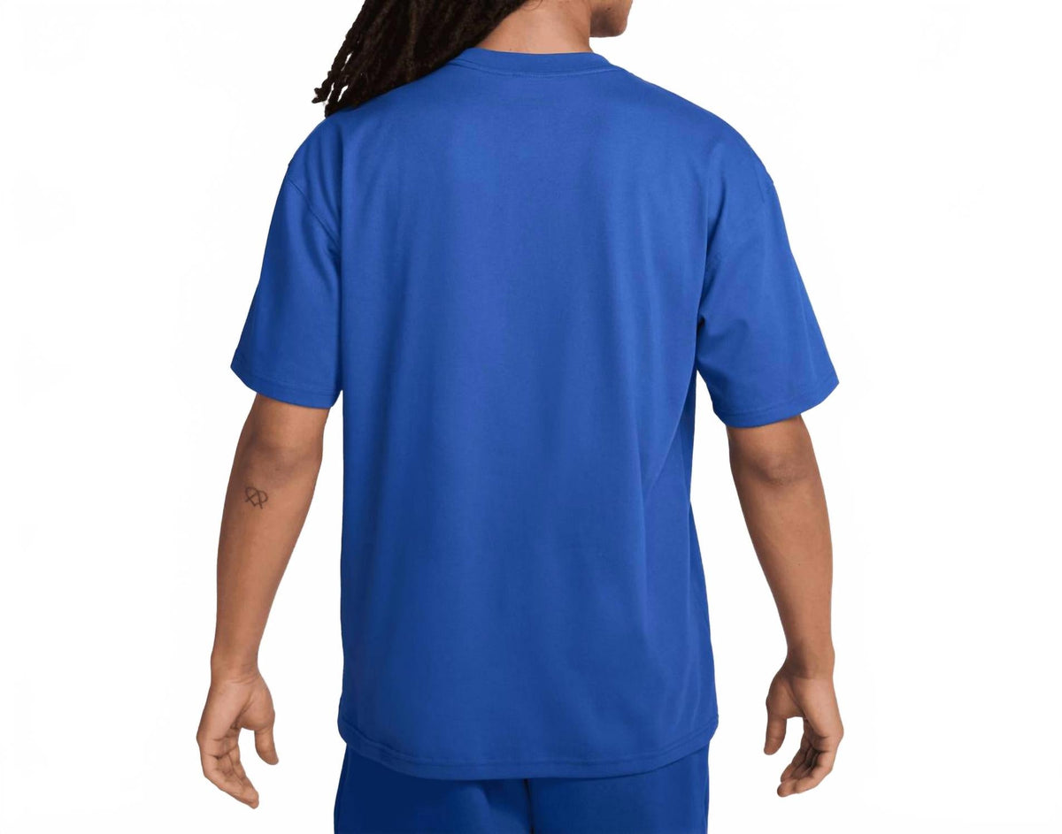 Top de hombre color azul