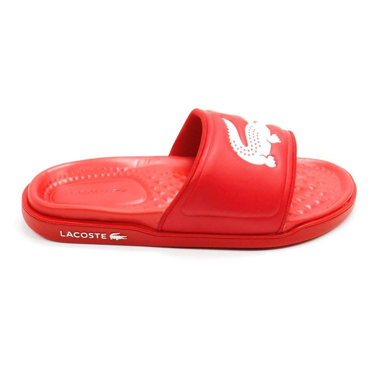 Sandalias de hombre color rojo