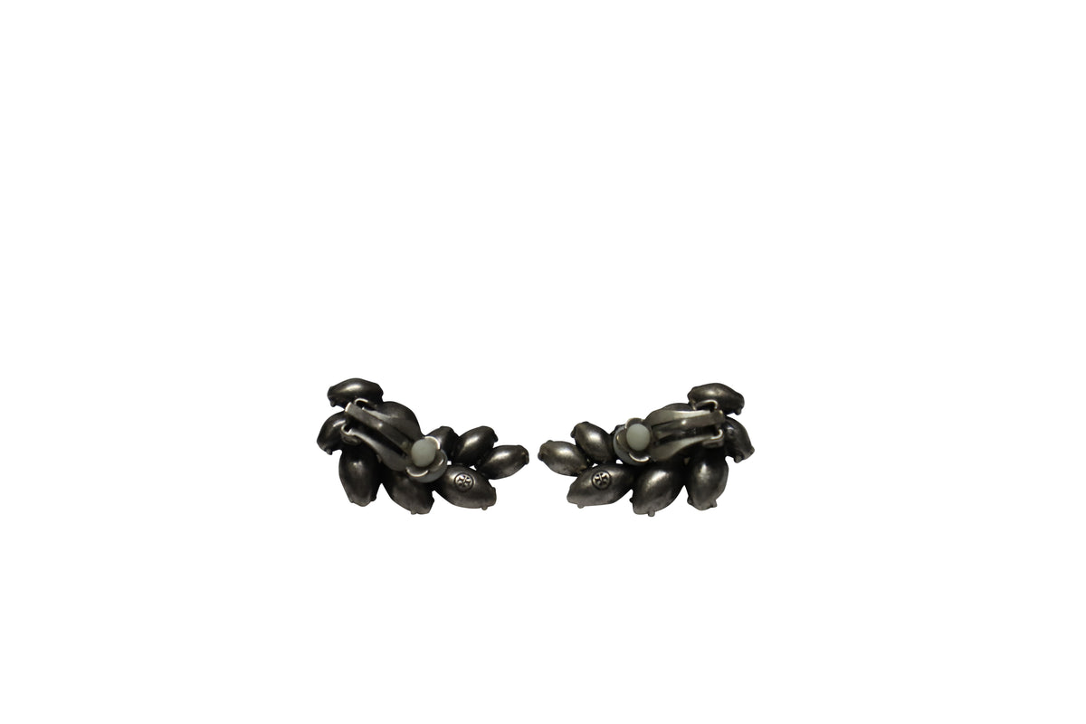 Aretes color plateado
